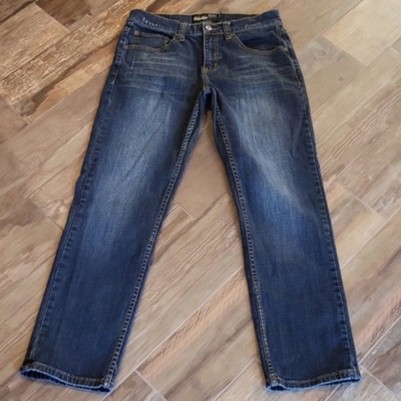 RSQ Other - RSQ Melbourne Straight Leg Slightly Distressed Dark Blue Wash Jeans, 30x28